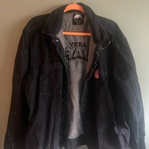 Black Denim Jacket by